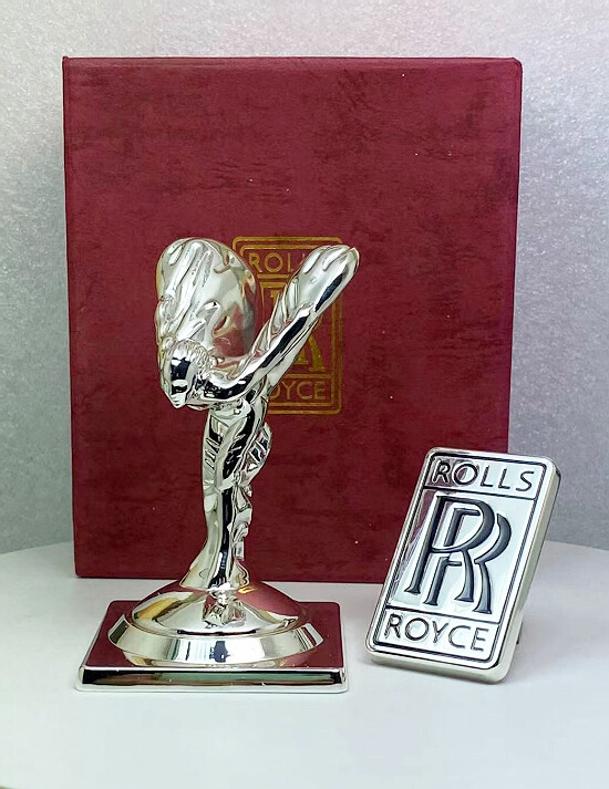 Rolls-Royce SERAPH mascot + Badge - Click Image to Close