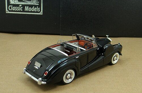 1/43 Rolls-Royce Silver Wraith Cabriolet-1954 Black - Click Image to Close