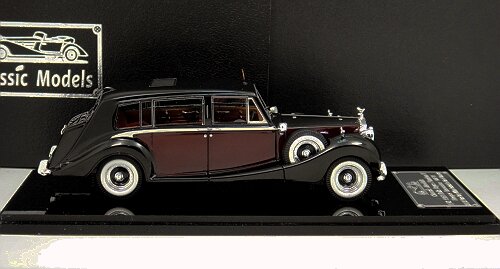 1/43 Rolls-Royce 1951 Phantom IV，Chassis 4AF10 ,Red/Black