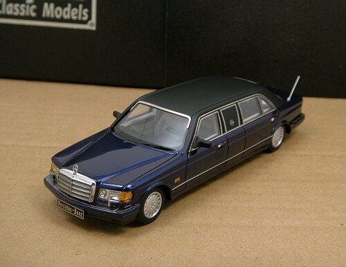 1/43 Mercedes - Benz W126 series 1000SEL Limousine 1986 - Click Image to Close