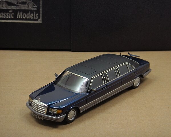 1/43 Mercedes-Benz W126 Series 1000SEL Limousine 1988 - Click Image to Close