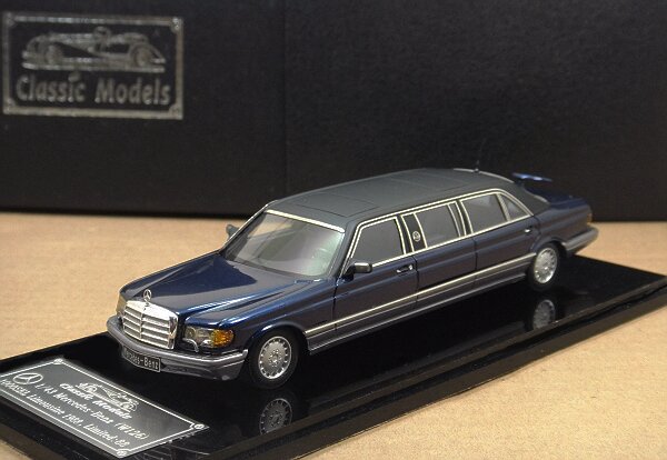 1/43 Mercedes-Benz W126 Series 1000SEL Limousine 1988 - Click Image to Close