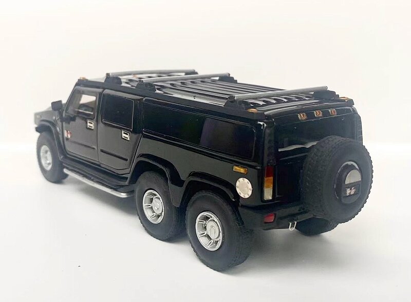 1/43 HUMMER H6 Limousin , BLACK - Click Image to Close