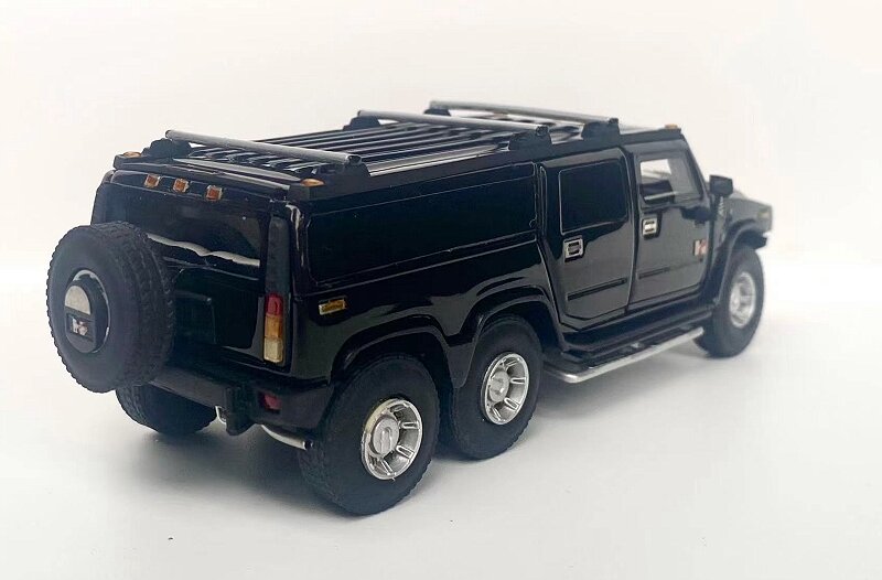 1/43 HUMMER H6 Limousin , BLACK - Click Image to Close